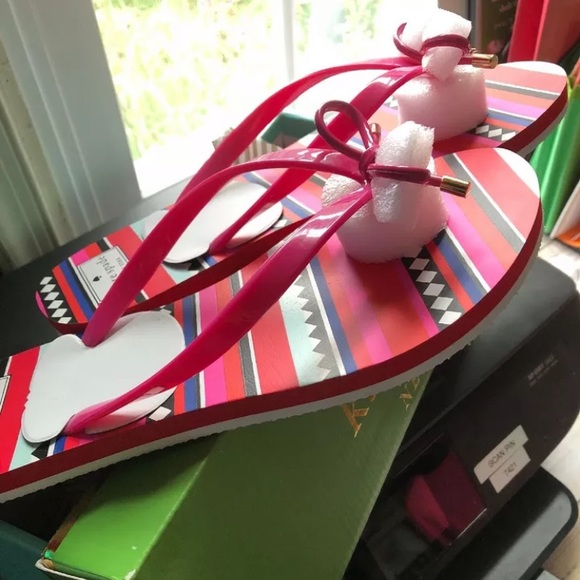 kate spade Shoes - Kate Spade Nova Sandals. NIB hot pink size 10